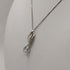 Collana ciondolo acquamarina diamanti oro 18k | Gioiellitosti.it