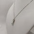 Collana ciondolo acquamarina diamanti oro 18k | Gioiellitosti.it