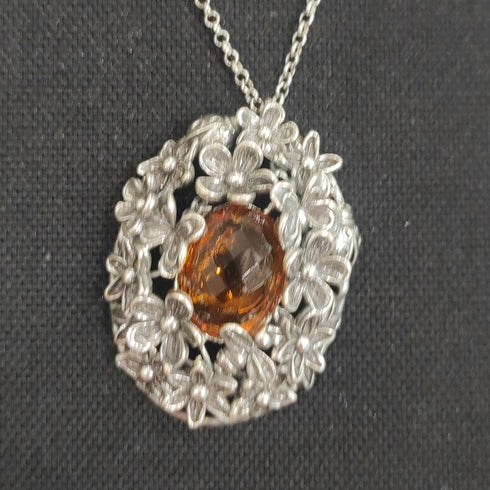 Collana Ciondolo Argento Topazio SUALI' BM2675/3/60 Primavera | Gioiellitosti.it