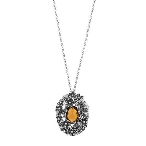 Collana Ciondolo Argento Topazio SUALI' BM2675/3/60 Primavera | Gioiellitosti.it