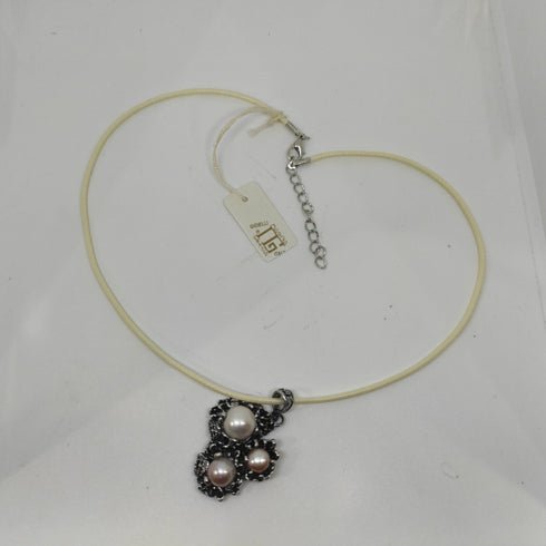 Collana ciondolo in argento 925 con perle MAGNA GRECIA MGK4107V | Gioiellitosti.it