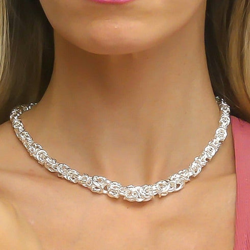 Collana donna bronzo argentata Boccadamo XGR604 Mediterranea | Gioiellitosti.it