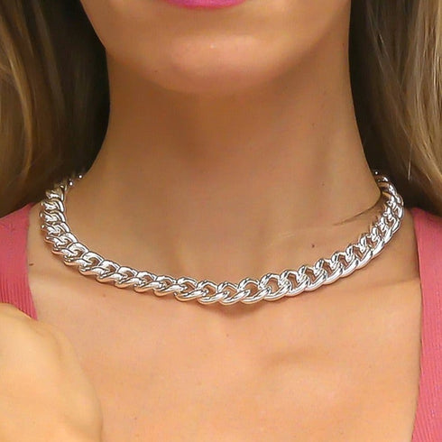 Collana donna bronzo rodiato Boccadamo XGR614 My Chain | Gioiellitosti.it