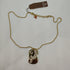 Collana Guess donna acciaio dorato con pendente | Gioiellitosti.it