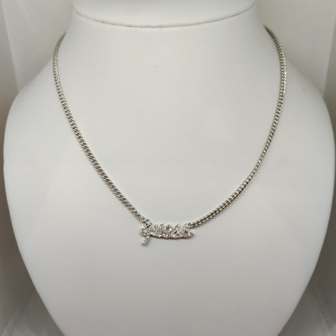 Collana Guess donna Girocollo in acciaio con pendente cristalli | Gioiellitosti.it