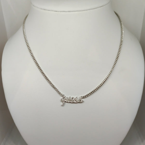 Collana Guess donna Girocollo in acciaio con pendente cristalli | Gioiellitosti.it