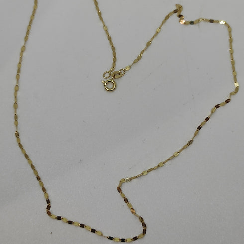 Collana oro 18 kt 750 catena donna 45 cm 1,10 gr | Gioiellitosti.it
