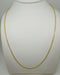Collana oro giallo 18 kt maglia Torchon 44-50-60 cm | Gioiellitosti.it