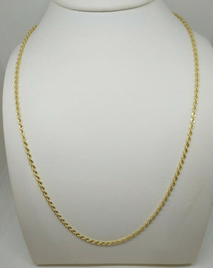 Collana oro giallo 18 kt maglia Torchon 44-50-60 cm | Gioiellitosti.it