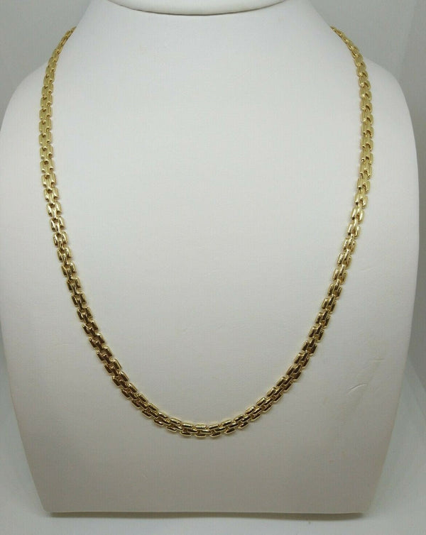 Collana oro giallo 18 kt Donna Girocollo maglia piatta 47 cm 12,20 gr | Gioiellitosti.it