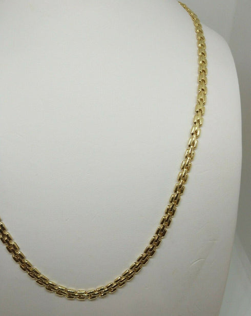 Collana oro giallo 18 kt Donna Girocollo maglia piatta 47 cm 12,20 gr | Gioiellitosti.it