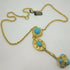 Collana oro giallo 18 kt Donna Lunga con pendente 64 cm 59 gr | Gioiellitosti.it