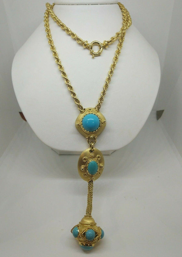 Collana oro giallo 18 kt Donna Lunga con pendente 64 cm 59 gr | Gioiellitosti.it