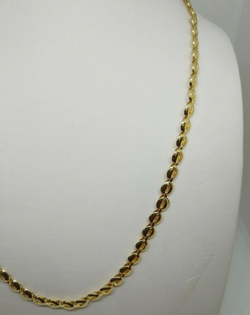 Collana oro giallo 18 kt Donna Catena maglia piatta 45 cm 12 gr | Gioiellitosti.it