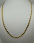 Collana oro giallo 18 kt Donna Catena maglia piatta 45 cm 12 gr | Gioiellitosti.it