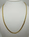 Collana oro giallo 18 kt Donna Catena maglia piatta 45 cm 12 gr | Gioiellitosti.it