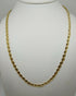 Collana oro giallo 18 kt Donna Catena maglia piatta 45 cm 12 gr | Gioiellitosti.it