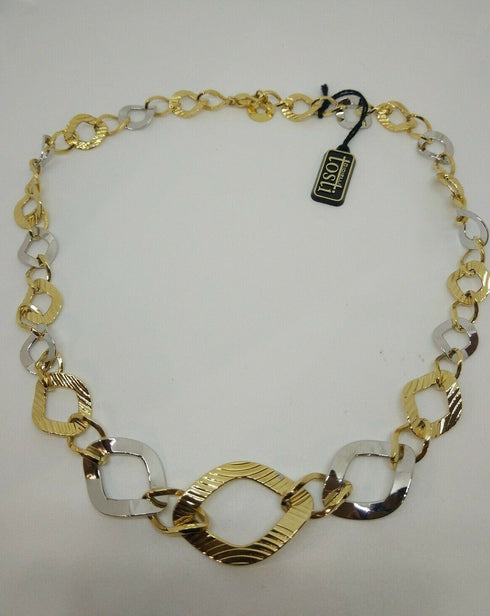 Collana oro 18k Donna Girocollo 2 colori 45 cm 16,4 gr | Gioiellitosti.it