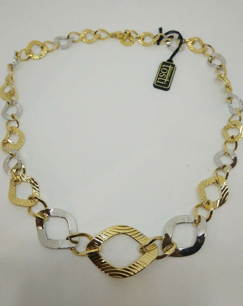 Collana oro 18k Donna Girocollo 2 colori 45 cm 16,4 gr | Gioiellitosti.it