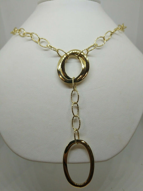 Collana oro giallo 18 kt Donna Catena con pendente 42 cm 7 gr | Gioiellitosti.it
