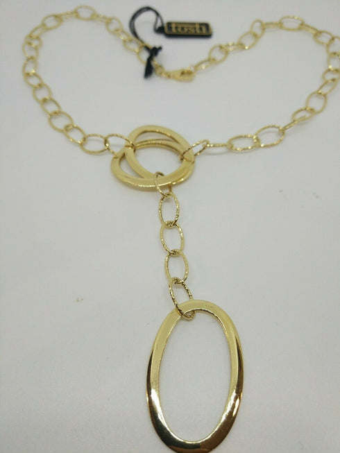 Collana oro giallo 18 kt Donna Catena con pendente 42 cm 7 gr | Gioiellitosti.it