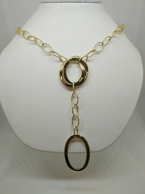 Collana oro giallo 18 kt Donna Catena con pendente 42 cm 7 gr | Gioiellitosti.it