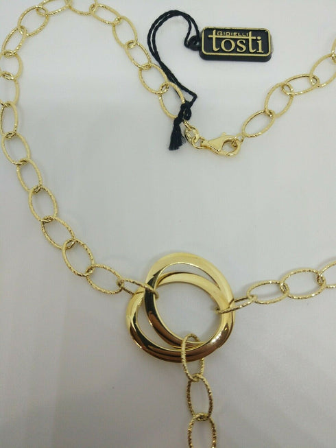 Collana oro giallo 18 kt Donna Catena con pendente 42 cm 7 gr | Gioiellitosti.it