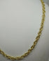Collana oro giallo 18 kt Donna Catena intrecciata 45 cm peso 9,4 gr | Gioiellitosti.it