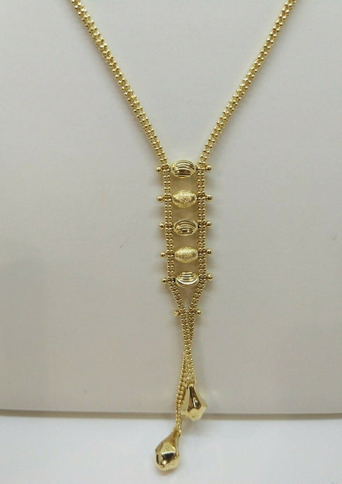 Collana oro giallo 18 kt Donna Girocollo con pendente 45 cm 12 gr | Gioiellitosti.it