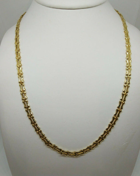 Collana oro giallo 18 kt Donna Girocollo maglia piatta 46 cm 11,40 gr | Gioiellitosti.it