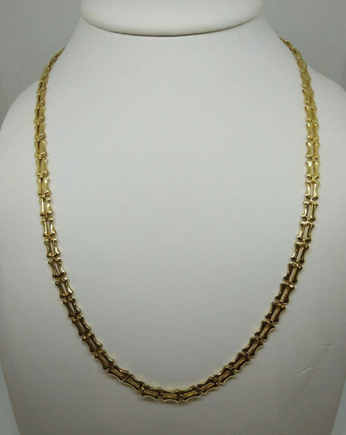 Collana oro giallo 18 kt Donna Girocollo maglia piatta 46 cm 11,40 gr | Gioiellitosti.it