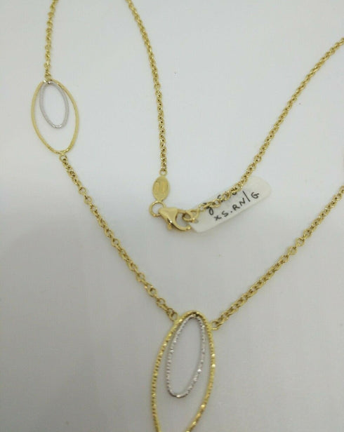 Collana oro 18k con ciondolo girocollo 43 cm 6,4 gr | Gioiellitosti.it