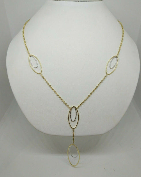 Collana oro 18k con ciondolo girocollo 43 cm 6,4 gr | Gioiellitosti.it
