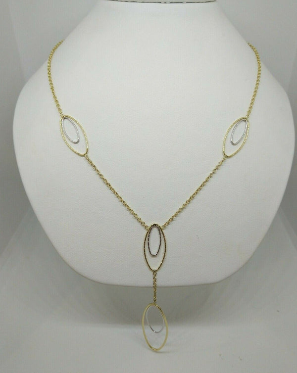 Collana oro 18k con ciondolo girocollo 43 cm 6,4 gr | Gioiellitosti.it