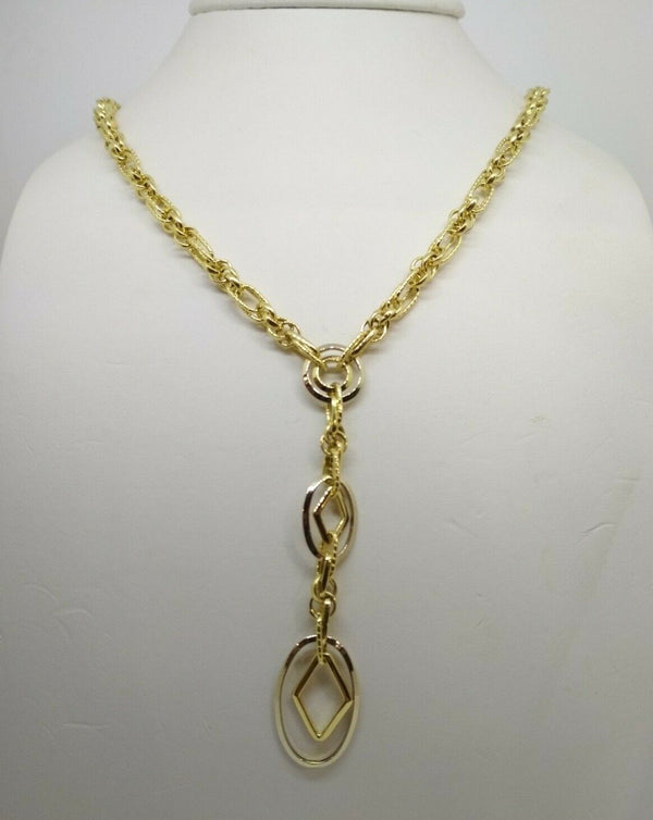 Collana oro giallo 18 kt donna girocollo con pendente 44 cm 10,8 gr | Gioiellitosti.it