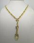 Collana oro giallo 18 kt donna girocollo con pendente 44 cm 10,8 gr | Gioiellitosti.it