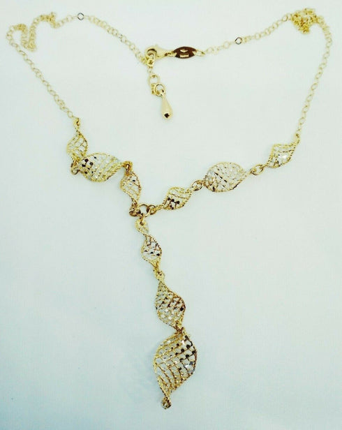 Collana oro giallo 18 kt Donna Girocollo con pendente 45 cm 9,8 gr | Gioiellitosti.it