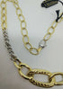 Collana oro 18k girocollo maglia 2 colori 45 cm 12,8 gr | Gioiellitosti.it