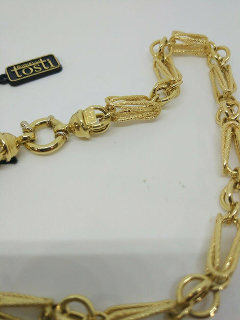 Collana oro giallo 18 kt Donna Catena doppia 45 cm 22,8 gr | Gioiellitosti.it
