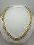 Collana oro giallo 18 kt Donna Catena doppia 45 cm 22,8 gr | Gioiellitosti.it