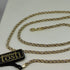 Collana oro 18 kt donna Torchon 2 colori 50 cm 5.5 g | Gioiellitosti.it