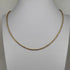 Collana oro 18 kt donna Torchon 3 colori 44 cm 7.6 gr | Gioiellitosti.it