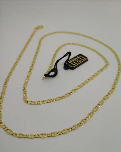 Collana oro giallo 18 kt Unisex catena a maglia 60 cm 4,20 gr | Gioiellitosti.it