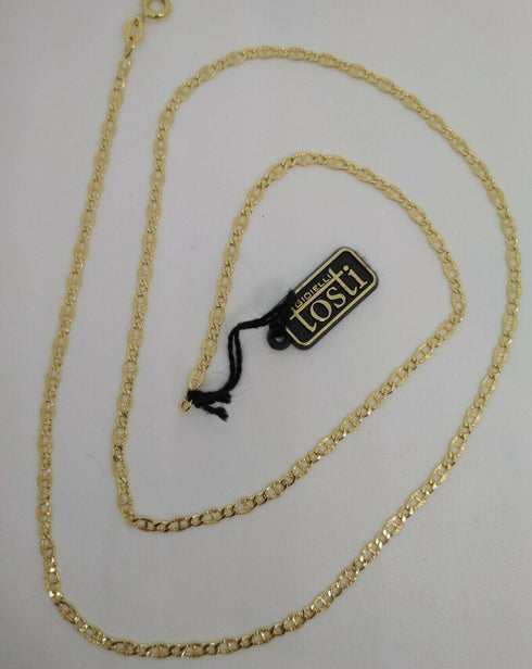 Collana oro giallo 18 kt Unisex catena a maglia 60 cm 4,20 gr | Gioiellitosti.it