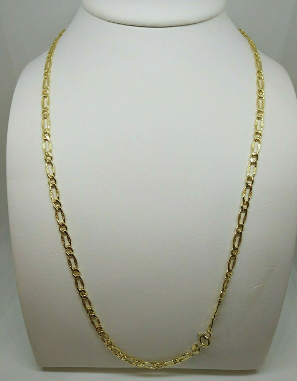 Collana oro giallo 18 kt Unisex catena maglia marina 60 cm 9,7 gr | Gioiellitosti.it
