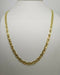 Collana oro giallo 18 kt Unisex Catena maglia piatta 50 cm 11,4 gr | Gioiellitosti.it