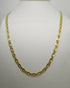 Collana oro giallo 18 kt Unisex Catena maglia piatta 50 cm 11,4 gr | Gioiellitosti.it