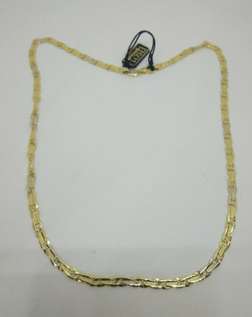 Collana oro 18 kt Unisex catena maglia piatta 51 cm 21 gr | Gioiellitosti.it