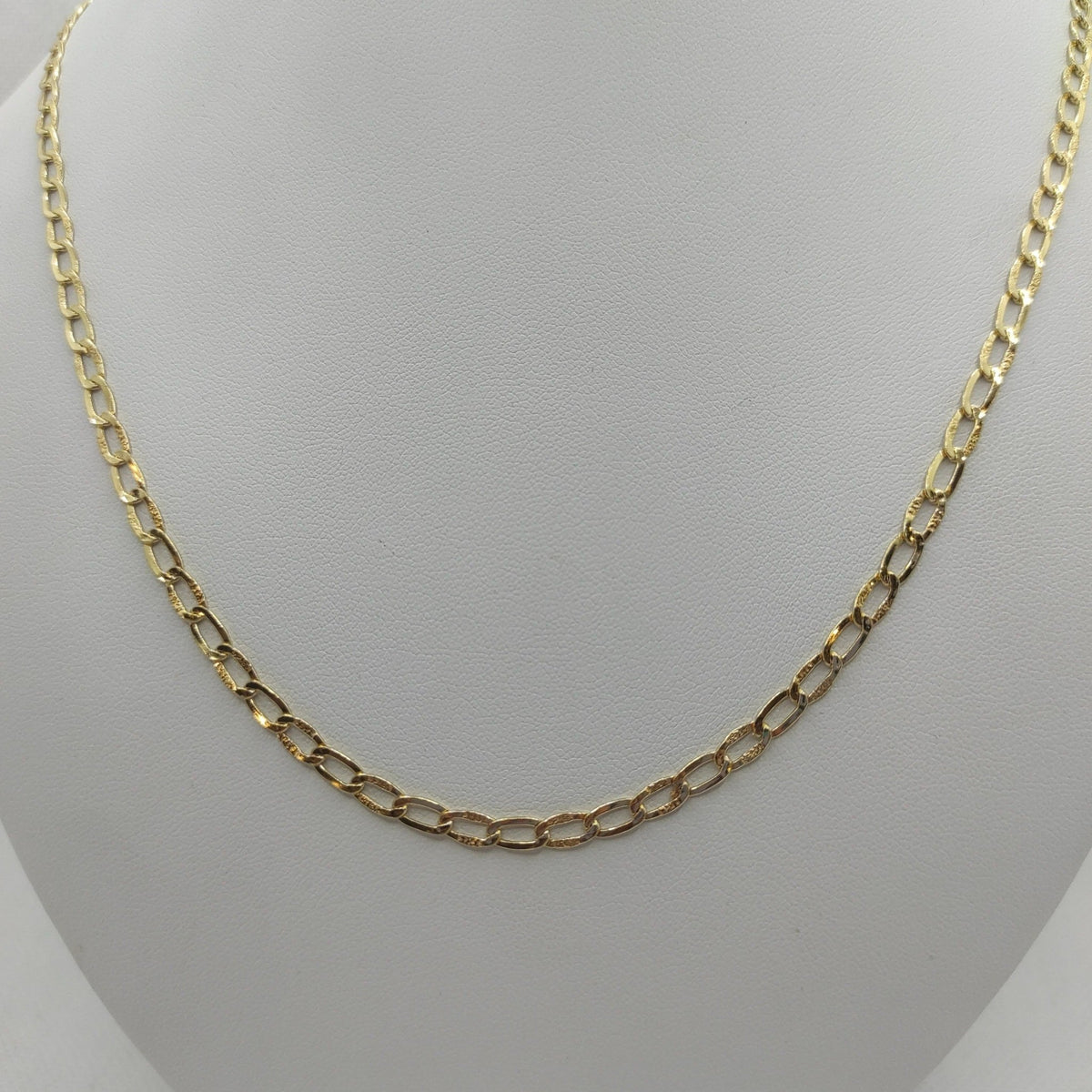 Collana Uomo Donna Catena Grano - Acciaio Inox Placcato Oro 18K | Larghezza 3/6 Mm | Lunghezze 45-75 Cm - Foto 5