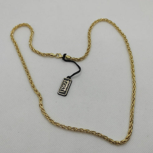 Collana oro 18k catena tubolare 60 cm 16,8 gr | Gioiellitosti.it